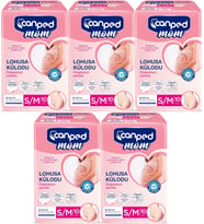 Canped Mom Lohusa Külodu - Külot Bez S - Small - Küçük / M - Medium - Orta 50 Adet (5PK*10)