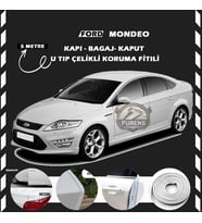 Ford Mondeo Oto Araç Kapı Koruma Fitili 5metre Parlak Beyaz Renk