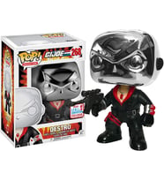 Funko Pop! Animasyon: G.I.Joe - Destro  2017 Nycc Güz Kongre Münhasır # 268" (Krem)