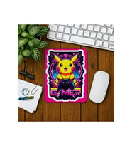 Pikachu Baskılı Oyuncu Mousepad 0237