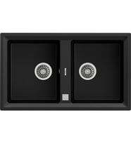 TEKA Stone 90 B-TG Metallic Black Tezgah Üstü Granit Eviye