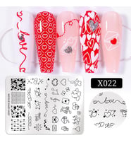 Nicole Diary metal stampa tabakası X022 (58072)
