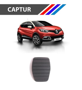 OTOZET Renault Captur Fren - Debriyaj Pedal Lastiği 2 Adetli Takım
