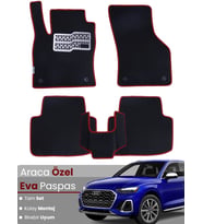 AUDİ Q5 (2017-2025) Uyumlu EVA Paspas Tam Set–Araca Özel,Su Geçirmez,Hızlı ve Kolay Montaj