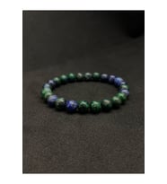 Unisex - Ametist Taşlarıyla Hazırlanmış Çok Şık Doğal Taş Bileklik  Handmade