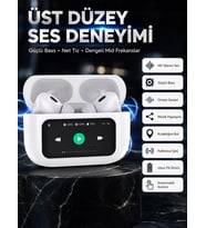 Dokunmatik Ekranlı Bluetooth Kulaklık TWS İOS Android Tüm Telefonlara Uyumlu Kulaklık Yeni Nesil