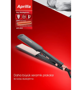 Aprilla Ahs-2033 Saç Düzleştirici Siyah