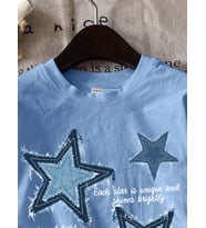 Eternal Light Baskılı Tasarım Tshirt (Bebe Mavi)