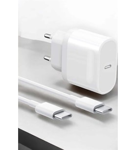 Güç Adaptörü ve Kablosu Şarj Aleti 15/15 Pro Max Uyumlu Hızlı Şarj