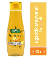 Komili Egzotik Meyveler Vegan Duş Jeli - Egzotik Meyve Kokulu - 500 ml