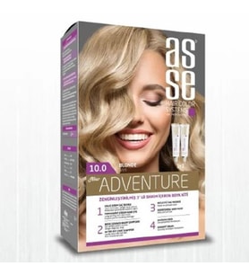 Asse Hair Color System Saç Boyası Sarı No: 10.00