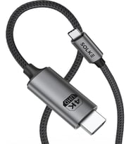 HDMI Kablo, 2 Metre, 4K60Hz, 18Gbps, Type-C to HDMI Görüntü Kablosu, Thunderbolt 5/4/3 Uyumlu