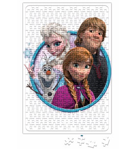 Disney Frozen Look and Find Olaf Elsa Anna Puzzle