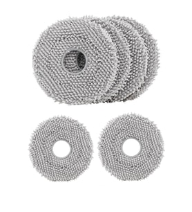 Roborock QRevo Curv Uyumlu 6 Adet Mop Fiber Paspas