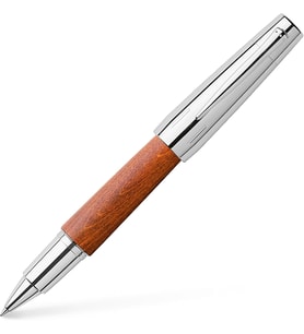 Faber-Castell E-Motion Krom/Ahşap Roller, Kahverengi (Standart)