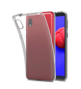 Newface Samsung Galaxy A01 Core Kılıf Lüx Şeffaf Silikon