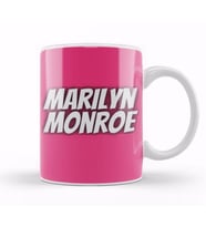 Marilyn Monroe Quotes Art Gift   Vintage Retro Style Kupa Bardak Porselen