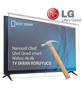 LG 65QNED81B6A TV EKRAN KORUYUCU - Lg 65" inç 4K MiniLED Smart TV AI Sihirli Kumanda HDR10 webOS2