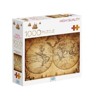 Dünya Haritası Puzzle (1000 Parça)