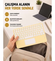 Kablosuz Bluetooth Klavye – Slim Taşınabilir Tasarım