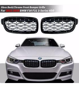 Bmw 3 Serisi F30 Ön Panjur Böbrek Diamond Model OEM