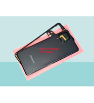 Tkgz - Samsung Galaxy A22 A225 4G FULL KASA Arka Kapak Batarya Kapağı - SİYAH