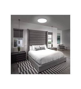 Lüks Yatak Odası Yuvarlak Avize 25watt-30cm X 30cm Lüks Led Aydınlatma, Yuvarlak Yatak Odası Avize