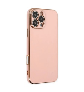Apple iPhone 16 Pro Kılıf Volet Silikon - Pembe