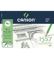 Canson 1557 Resim Ve Çizim Defteri 120 gr. 35x50 cm. 15 Sayfa 