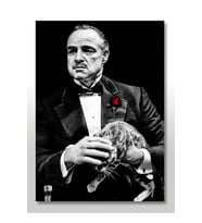 35cmX50cm Ahşap Tablo The Godfather