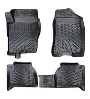 Rizline 3D Oto Paspas Siyah Renk Nissan Navara 2005 - 2013 ile uyumlu