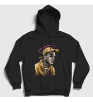 Presmono Unisex Siyah Angel Lil Peep Kapüşonlu Sweatshirt 36529tt
