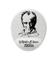 Atatürk Fikirler Ölmez Bilek Destekli Mouse Pad (Çok Renkli)