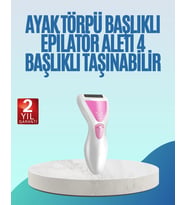 Şarjlı Epilatör Ve Ayak Törpüsü Seti