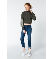 VİGOSS SPORT KADIN SKINNY FİT ŞERİTLİ PANTOLON VSD152-00134