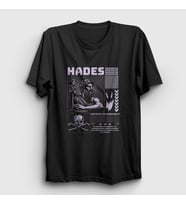 Presmono Unisex Siyah Master Of The Underworld Hades T-Shirt 486083tt