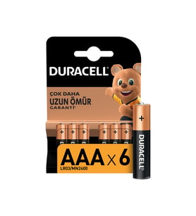 Duracell 6lı Aaa Kalem Pil