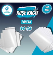 Premium Parlak Kuşe Kağıt A3 100'lü 100 gr 29,7x42 cm Yazıcı ve Baskı Kağıdı