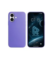 Apple iPhone 16 6.1'' Liquit Lansman Silikon Lila