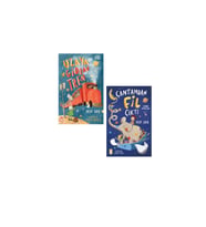 Mert Arık 2 Kitap Set / Uzaya Giden Tren + Çantamdan Fil Çıktı (Karışık)