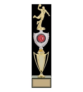 ODAK KUPA - Figürlü Kupalar - Hentbol Figürlü Kupalar FG-042 C - 43 cm