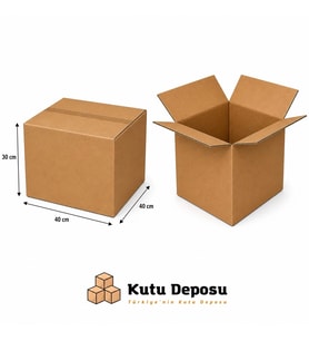 40x40x30 cm E-Ticaret ve Kargo Kutusu (10 ADET)