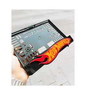 MOTOR PLAKALIK HOT WHE ELS LAZER KESİM PLEKSİ