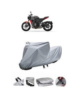Triumph Trident 660  Gri Motosiklet Brandası ARKA ÇANTA UYUMLU DEĞİLDİR