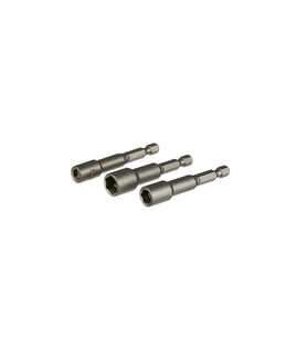 Manyetik Somun Adaptörü - 3 Lü Set 6,8,10x65 Mm
