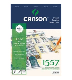 CANSON A4 1557 RESİM DEFTERİ 180GR. 20 YP.