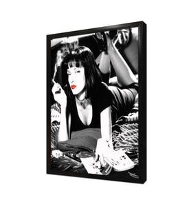 Pulp Fiction Uma Thurman Çerçeveli Mdf Tablo