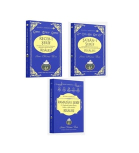 Üç Aylar Kitapları Recep, Şaban, Ramazan Şerif 3 Kitap Set