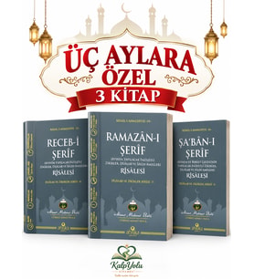Üç Aylar Kitapları Recep, Şaban, Ramazan Şerif 3 Kitap Set