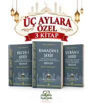 Üç Aylar Kitapları Recep, Şaban, Ramazan Şerif 3 Kitap Set